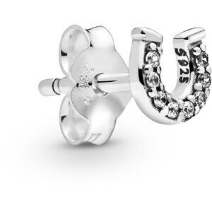 Pandora My Lucky Horseshoe Single Stud Earring